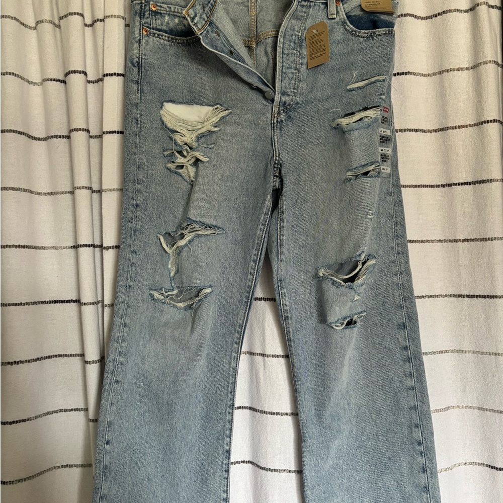 Levi's Ribcage straight leg jeans NWT